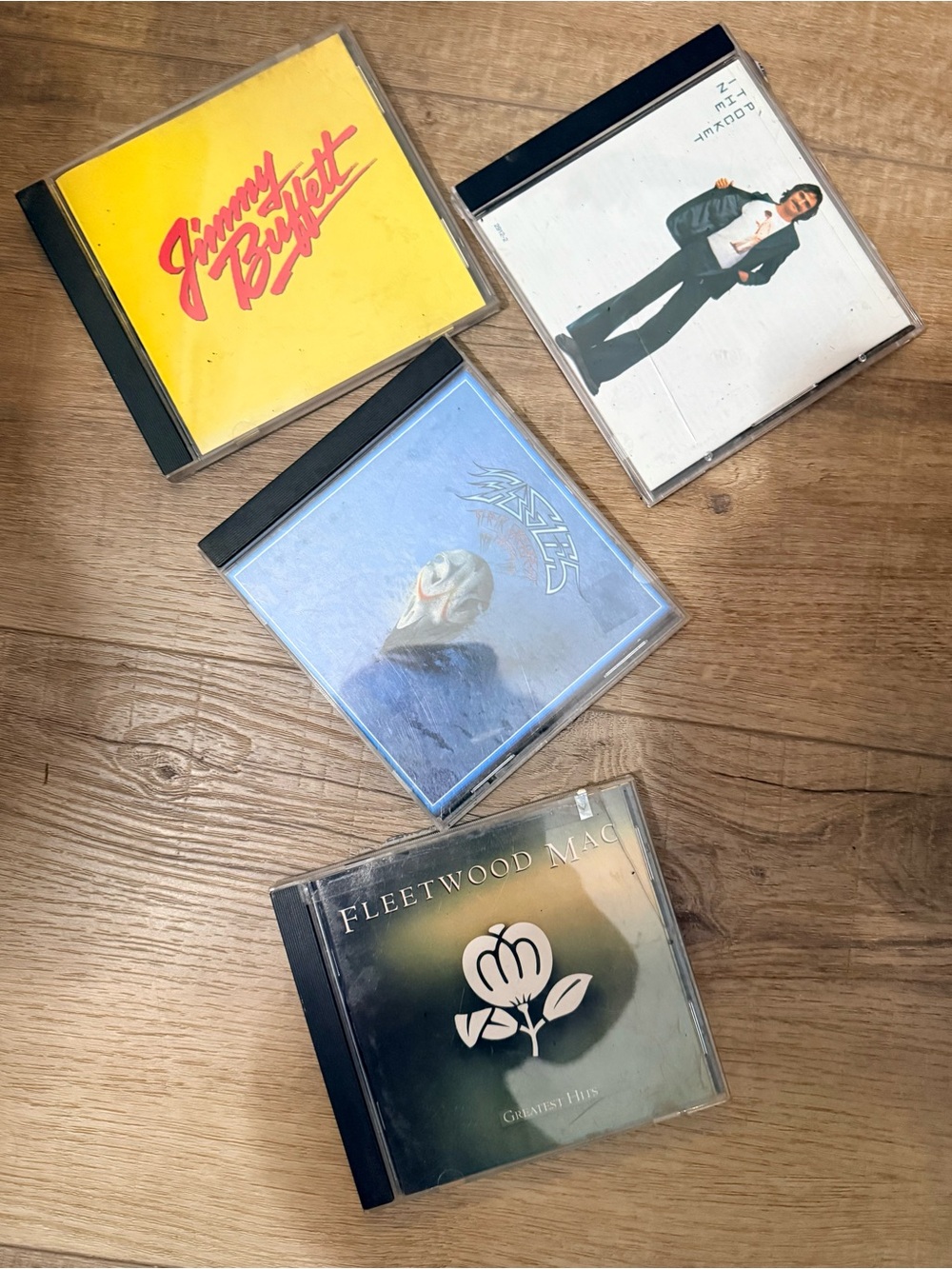4 CD’s all in working condition. Great Music for a ROAD TRIP!